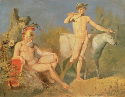 Mercury and Argus by Nikolai Efimovich Efimov